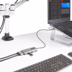 StarTech.com Adaptateur Multiport USB-C avec Dongle USB-C vers USB-A, Double HDMI (4K30Hz/1080p60Hz), 3x USB-A 5Gbps, Mini Station d'Accueil de Voyage, Dock/Station d'Accueil pour PC Portable, Câble de 40 cm - Vue supplémentaire 7