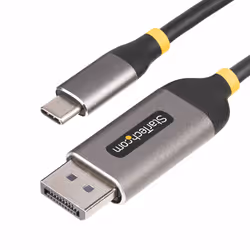 StarTech.com Câble USB-C vers DisplayPort de 3m, 8K 60Hz, 4K 144Hz, HDR, Câble Adaptateur USB-C vers DP, Câble de Conversion ...