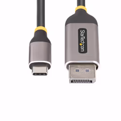 StarTech.com Câble USB-C vers DisplayPort de 3m, 8K 60Hz, 4K 144Hz, HDR, Câble Adaptateur USB-C vers DP, Câble de Conversion Vidéo USB Type-C vers DP 1.4, Compatible USB4/Thunderbolt 3/4 - Vue supplémentaire 4