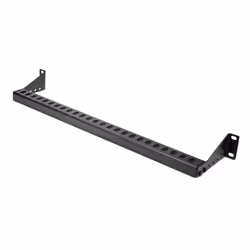 StarTech.com Guide-Câbles Montable en Rack 1U avec Profondeur Réglable, Support de Câbles pour Racks/Armoires 19", Barre de F ...