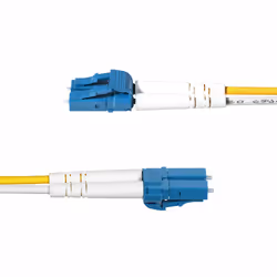 StarTech.com Câble Fibre Optique de 5m Duplex Monomode LC à LC (UPC) OS2, 9/125µm, 10G, Cordon Fibre Optique, Insensible à la Courbure, Faible Perte d'Insertion, Cordon Patch Fibre LSZH