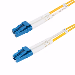 StarTech.com Câble Fibre Optique de 7m Duplex Monomode LC à LC (UPC) OS2, 9/125µm, 10G, Cordon Fibre Optique, Insensible à la ...
