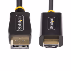 StarTech.com 6F-DP-HDMI-4K60-HDR câble vidéo et adaptateur 2 m DisplayPort HDMI Type A (Standard) Noir - Vue supplémentaire 6