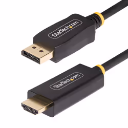 StarTech.com 10F-DP-HDMI-4K60-HDR, 3 m, DisplayPort, HDMI Type A (Standard), Mâle, Mâle, Droit