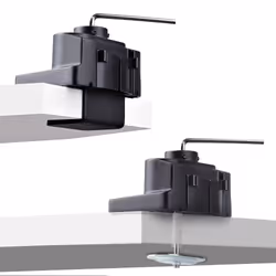 StarTech.com Support de Bureau pour 3 Écrans 27", VESA 75x75/100x100, Bras Articulé Réglable sans Outils, Pince en C/Passe-Fil, Support d'Écrans 27 pouces, Bras pour Moniteur Assisté par Ressort - Vue supplémentaire 5