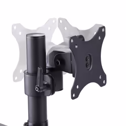 StarTech.com Support de Bureau pour 3 Écrans 27", VESA 75x75/100x100, Bras Articulé Réglable sans Outils, Pince en C/Passe-Fil, Support d'Écrans 27 pouces, Bras pour Moniteur Assisté par Ressort - Vue supplémentaire 6