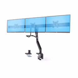 StarTech.com 3M1A3SG-MONITOR-ARM, Collier de serrage/ passe-fil, 18 kg, 43,2 cm (17"), 68,6 cm (27"), 100 x 100 mm, Noir, Arg ...