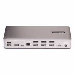 StarTech.com Station d'Accueil USB4 pour 3 Écrans, HDMI ou DisplayPort 4K 60 Hz, Charge d'Ordinateur Portable 100 W, 2,5 GbE, Station d'Accueil Multi-Écrans USB-C, Sans Pilote - Vue supplémentaire 4
