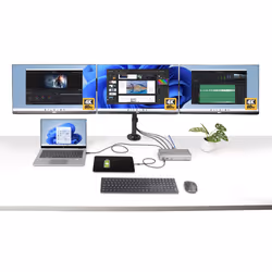 StarTech.com Station d'Accueil USB4 pour 3 Écrans, HDMI ou DisplayPort 4K 60 Hz, Charge d'Ordinateur Portable 100 W, 2,5 GbE, Station d'Accueil Multi-Écrans USB-C, Sans Pilote - Vue supplémentaire 7