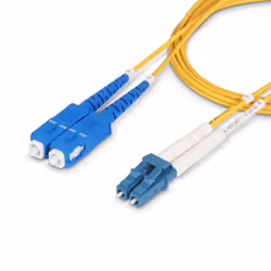 StarTech.com Câble Fibre Optique de 10m Duplex Monomode LC vers SC(UPC) OS2, 9/125µm, 10G, Cordon Fibre Optique, Insensible à la Courbure, Faible Perte d'Insertion, Cordon Patch Fibre LSZH - Vue supplémentaire 7