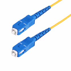 StarTech.com Câble Fibre Optique de 30m Duplex Monomode SC à SC (UPC) OS2, 9/125µm, 40G/100G, Cordon Fibre Optique, Insensibl ...