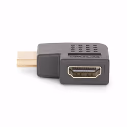 StarTech.com Adaptateur HDMI 2.0 à Angle Droit, Mâle vers Femelle, Économiseur de Port HDMI Horizontal à 90 Degrés, 4K 60Hz, Extension Coudé pour HDMI à Haut Débit, Raccord HDMI 2.0 en Angle Horizontal, M/F - Vue supplémentaire 4
