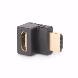 StarTech.com Adaptateur HDMI 2.0 à Angle Droit Vertical, Mâle vers Femelle, Économiseur de Port HDMI Vertical à 90 Degrés, 4K 60Hz, Extension Coudé pour HDMI à Haut Débit, Raccord HDMI 2.0 en Angle Vertical, M/F - Vue supplémentaire 2