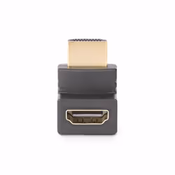 StarTech.com Adaptateur HDMI 2.0 à Angle Droit Vertical, Mâle vers Femelle, Économiseur de Port HDMI Vertical à 90 Degrés, 4K 60Hz, Extension Coudé pour HDMI à Haut Débit, Raccord HDMI 2.0 en Angle Vertical, M/F - Vue supplémentaire 4