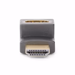 StarTech.com Adaptateur HDMI 2.0 à Angle Droit Vertical, Mâle vers Femelle, Économiseur de Port HDMI Vertical à 90 Degrés, 4K 60Hz, Extension Coudé pour HDMI à Haut Débit, Raccord HDMI 2.0 en Angle Vertical, M/F - Vue supplémentaire 5