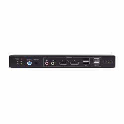 StarTech.com P2ADD121D-KVM-SWITCH commutateur écran, clavier et souris Noir