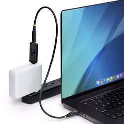 StarTech.com Testeur de Puissance USB-C, Multimètre Numérique, Voltmètre et Ampèremètre Bidirectionnel, Jusqu'à 240W PD EPR, Testeur de Puissance Portable pour Câble et Port USB-C - Vue supplémentaire 6