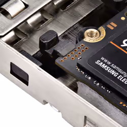StarTech.com 2M2-REMOVABLE-PCIE Obturateur de baie de lecteur Panneau arrière Noir - Vue supplémentaire 6
