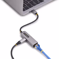 StarTech.com Adaptateur USB-C 2.5GbE vers Ethernet, 100W PD Pass-Through, NBASE-T NIC, Réseau USB 3.0 Type-C 2.5/1G Multi Speed, Compatible Thunderbolt, Windows & Mac - Vue supplémentaire 6