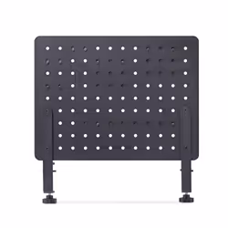 StarTech.com Panneau Perforé à Pinces avec Accessoires, 42 x 32cm, Panneau Perforé en Acier, Organisateur de Rangement de Bureau, Panneau Perforé à Fixer sur un Bureau, Noir - Vue supplémentaire 5