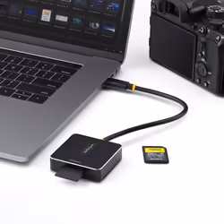 StarTech.com Lecteur de Cartes SD Express USB-C, USB 10Gbps, Lecteur de Cartes Mémoire Portable, Adaptateur USB Type-C vers Secure Digital 7.1, Fonctionne avec tous les Systèmes d'Exploitation - Vue supplémentaire 6