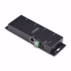 StarTech.com I43-SERIAL-ETHERNET convertisseur série, répéteur et isolateur RS-232 RJ-45 Noir