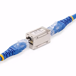 StarTech.com Coupleur RJ45 Blindé, Coupleur en Ligne Cat6a, Coupleur RJ45 Femelle vers Femelle (F/F) Brochage T568B, Extension de Câble Ethernet Blindé - Vue supplémentaire 4