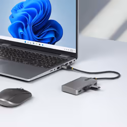 StarTech.com 5G4AC-USB-A-HUB hub & concentrateur USB 3.2 Gen 1 (3.1 Gen 1) Type-A 5000 Mbit/s Gris - Vue supplémentaire 3