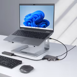 StarTech.com 5G4AC-USB-A-HUB hub & concentrateur USB 3.2 Gen 1 (3.1 Gen 1) Type-A 5000 Mbit/s Gris - Vue supplémentaire 4