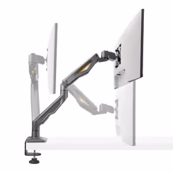 StarTech.com H1M1AG2-MONITOR-ARM support d'écran plat pour bureau 81,3 cm (32") Noir - Vue supplémentaire 5