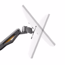 StarTech.com H1M1AG2-MONITOR-ARM support d'écran plat pour bureau 81,3 cm (32") Noir - Vue supplémentaire 6