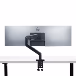 StarTech.com Support de Bureau pour Écrans Incurvés Jusqu'à 49 Pouces 32:9 Ultrawide, Bras à Ressort Mécanique pour Moniteur, Pince en C/Oeillet, Réglage Sans Outil, Max 20kg
