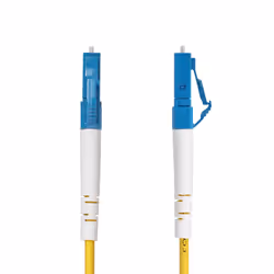 StarTech.com SPSMLCLC-OS2-1M câble de fibre optique LC LC/UPC Jaune