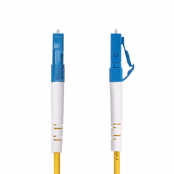 StarTech.com Câble Fibre Optique de 10m Simplex Monomode LC à SC (UPC) OS2, 9/125µm, 40G/100G, Cordon Fibre Optique, Insensible à la Courbure, Faible Perte d'Insertion, Cordon Patch Fibre LSZH