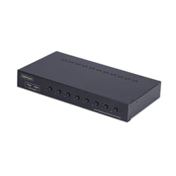 StarTech.com R8AD122-KVM-SWITCH commutateur écran, clavier et souris Grille de montage Noir