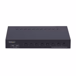 StarTech.com R8AD122-KVM-SWITCH commutateur écran, clavier et souris Grille de montage Noir