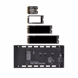 StarTech.com 1USB4-NVME-ENCLOSURE Boîtier de disques de stockage Enceinte ssd Noir M.2 - Vue supplémentaire 3