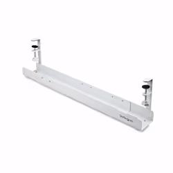 StarTech.com CALW-DESK-CABLE-TRAY, Plateau de câbles, Bureau, Acier, Blanc