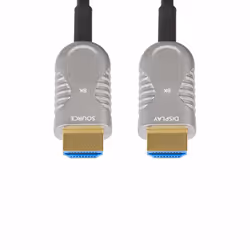 StarTech.com Câble Optique Actif (AOC) HDMI 2.1 Hybride de 30,4m, CMP, Plénum, Câble Fibre Optique HDMI 2.1/2.0 Ultra-Haute Vitesse 8K, 48Gbps, 8K 60Hz/4K 120Hz, HDR10+/FRL/TMDS/eARC - Vue supplémentaire 4