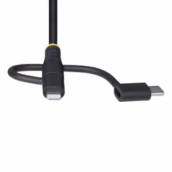 StarTech.com RLTCUB1MBK câble USB USB 2.0 1 m USB A Micro-USB B Noir - Vue supplémentaire 6