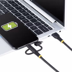 StarTech.com RLTCUB1MBK câble USB USB 2.0 1 m USB A Micro-USB B Noir - Vue supplémentaire 8