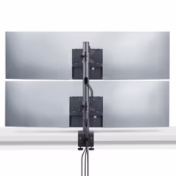 StarTech.com H2MPV-MONITOR-MOUNT support d'écran plat pour bureau 124,5 cm (49") Noir - Vue supplémentaire 3