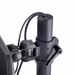 StarTech.com H2MPV-MONITOR-MOUNT support d'écran plat pour bureau 124,5 cm (49") Noir - Vue supplémentaire 5