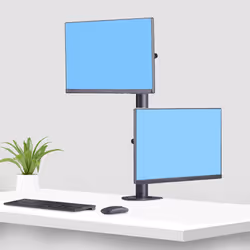 StarTech.com H2MPV-MONITOR-MOUNT support d'écran plat pour bureau 124,5 cm (49") Noir - Vue supplémentaire 8