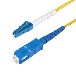 StarTech.com SPSMLCSC-OS2-5M câble InfiniBand et à fibres optiques LC SC Jaune