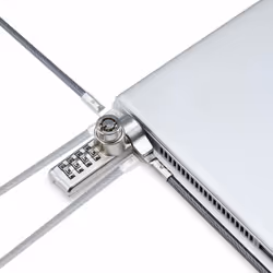 StarTech.com Lot de 10 Antivols à Double Accès pour Ordinateur Portable, Câble de Sécurité de 2m à Clé et à Combinaison pour les Appareils K-Slot, Câble Antivol en Acier pour PC Portable - Vue supplémentaire 5