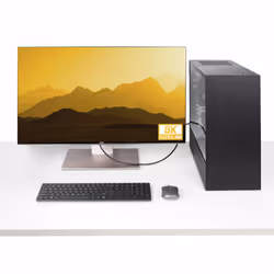 StarTech.com Câble DisplayPort 2.1 de 1m, Câble DisplayPort DP40 Certifié VESA avec UHBR10/HDR/HDCP 2.2, 8K 60Hz/4K 144Hz avec DSC 1.2a, 40Gbps, Câble DP 2.1, Cordon pour Écran/Moniteur UHD, M/M - Vue supplémentaire 6