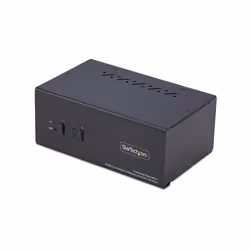 StarTech.com Commutateur KVM 2 Ports DisplayPort et HDMI, 4K 60Hz, 1 Moniteur HDMI et 1 Moniteur DP, Switch KVM 2 Ports, Hub ...