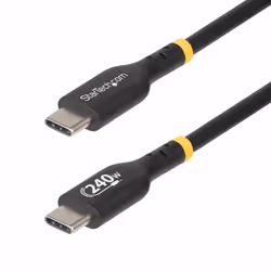 StarTech.com USB2EPR2M, 2 m, USB C, USB C, USB 2.0, 480 Mbit/s, Noir