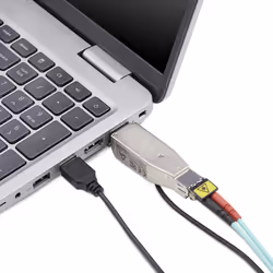 StarTech.com Convertisseur de Média Fibre Gigabit vers Ethernet RJ45, Optique Monomode 10km/Multimode 800m, Alimenté par USB, Design Compact, Boîtier Métallique, Micro Mini, TAA - Vue supplémentaire 6